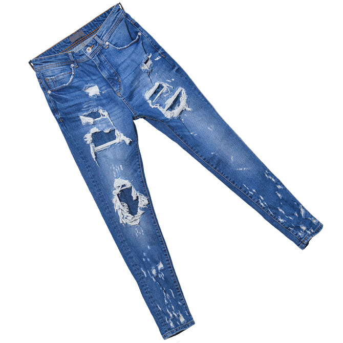 Image of ripped jeans