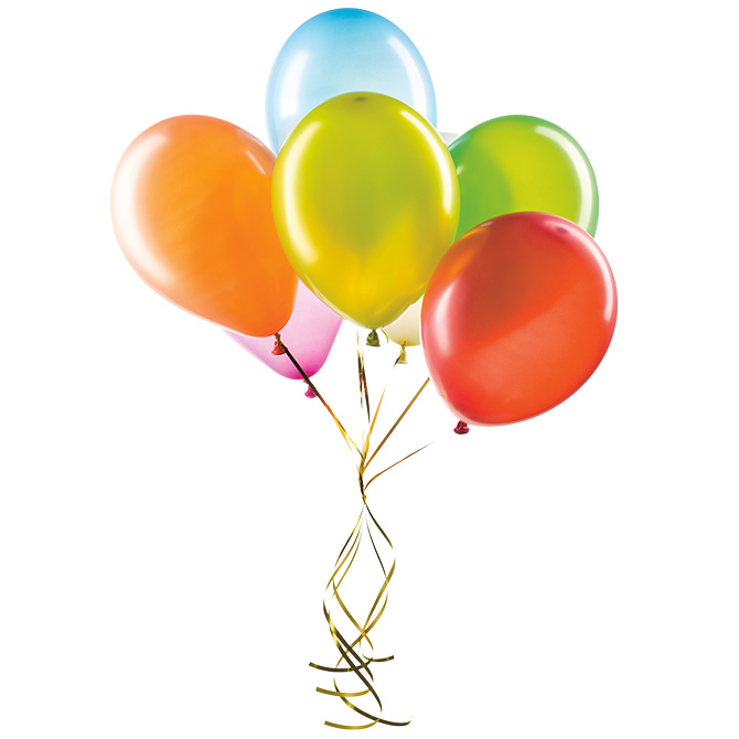 Image of colorful balloons