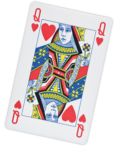 Image of the Queen of Hearts card