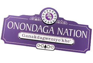 Sign for Onondaga Nation